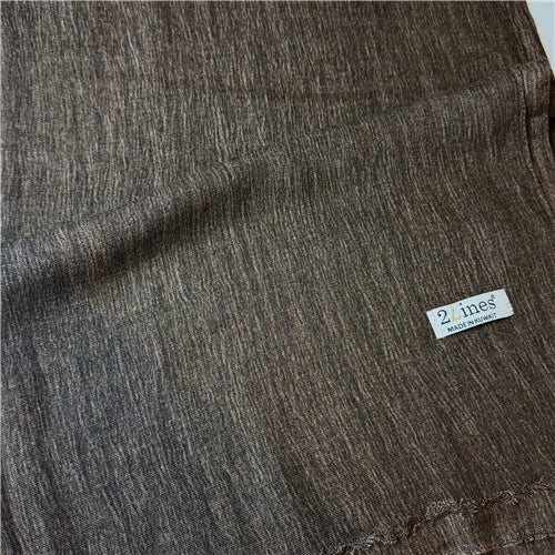 KYOTO SCARF H2 BROWN /وشاح نسائي