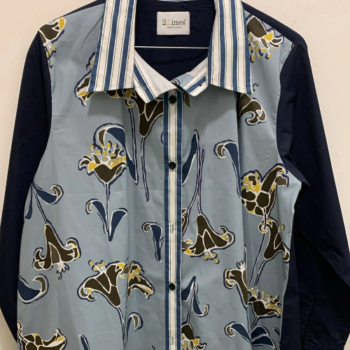Lanvin Graphic Print Shirt/قميص نسائي