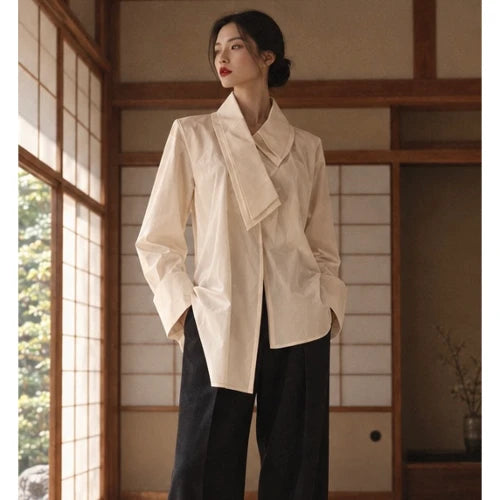 Chic Viscose Shirt/قميص نسائي