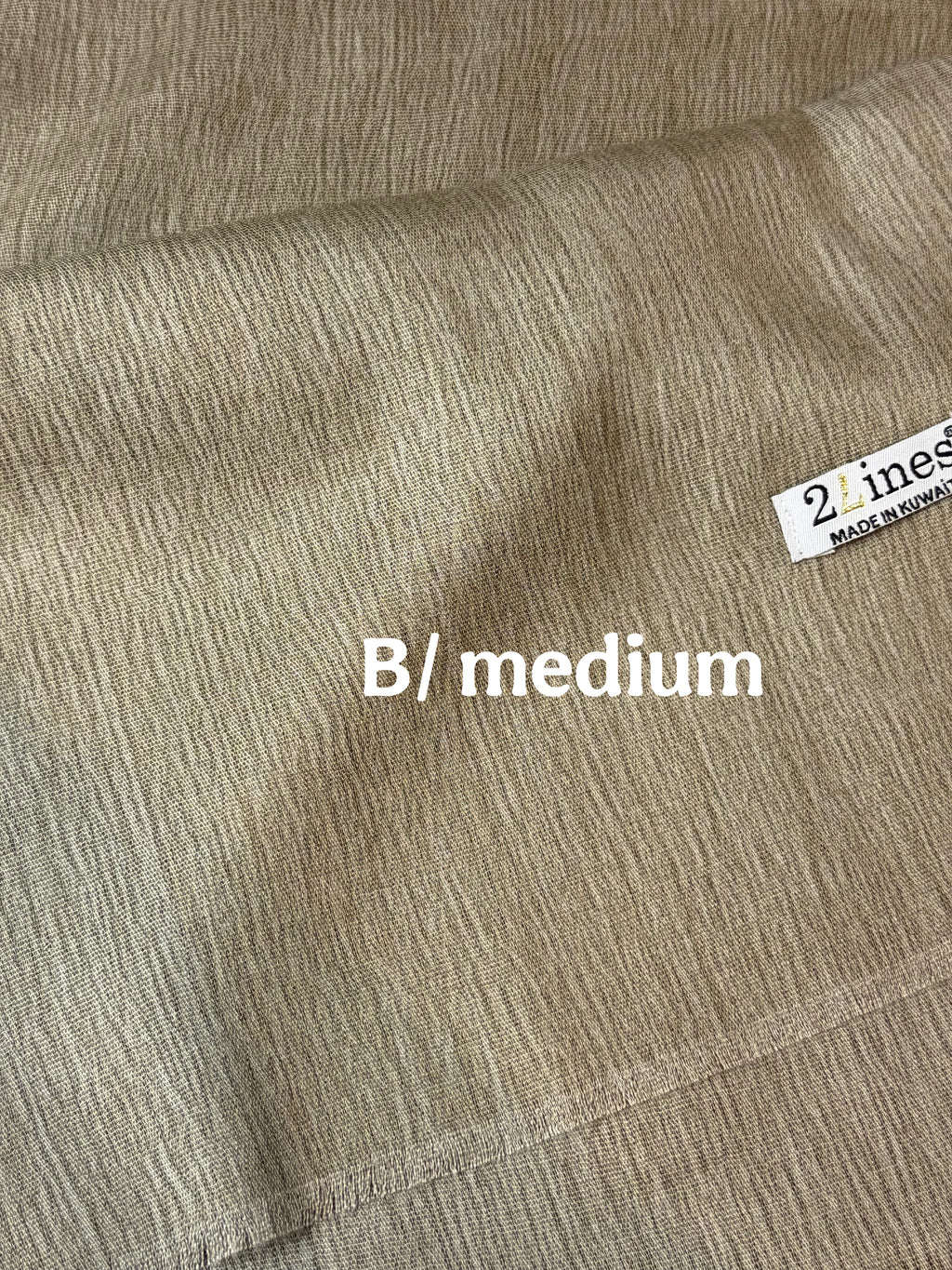 KYOTO SCARF H2 BEIGE /وشاح نسائي