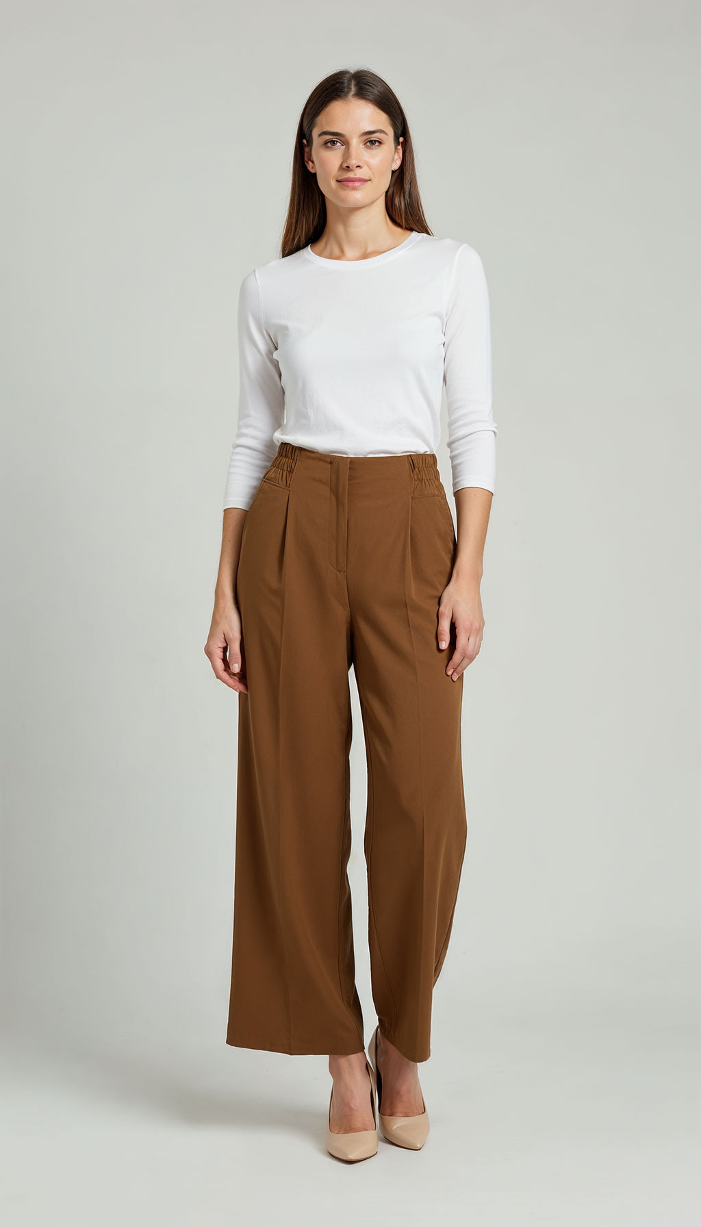 wide trouser26K6314 بنطلون واسع