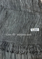 SHIBORI SCARF GREY /وشاح نسائي