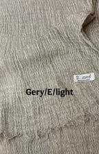 SHIBORI SCARF GREY /وشاح نسائي